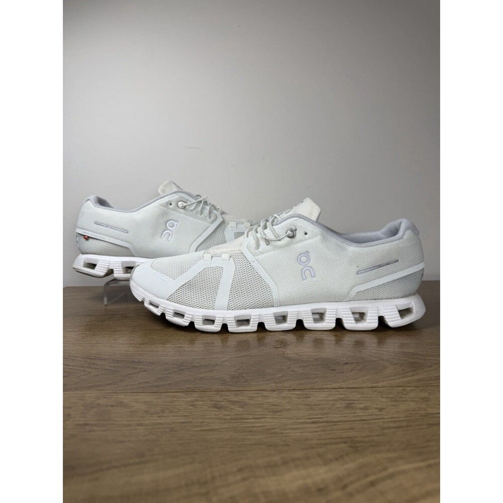 On Running Cloud 5 Men’s Shoes Size 12 Ice White